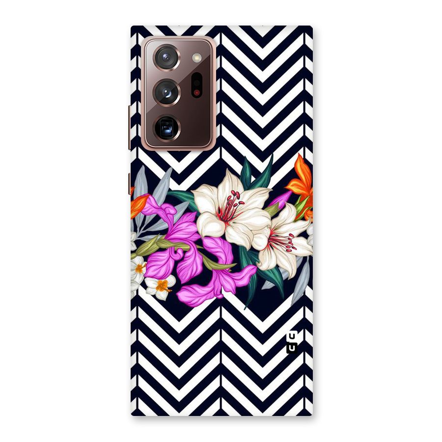 Artsy ZigZag Floral Back Case for Galaxy Note 20 Ultra