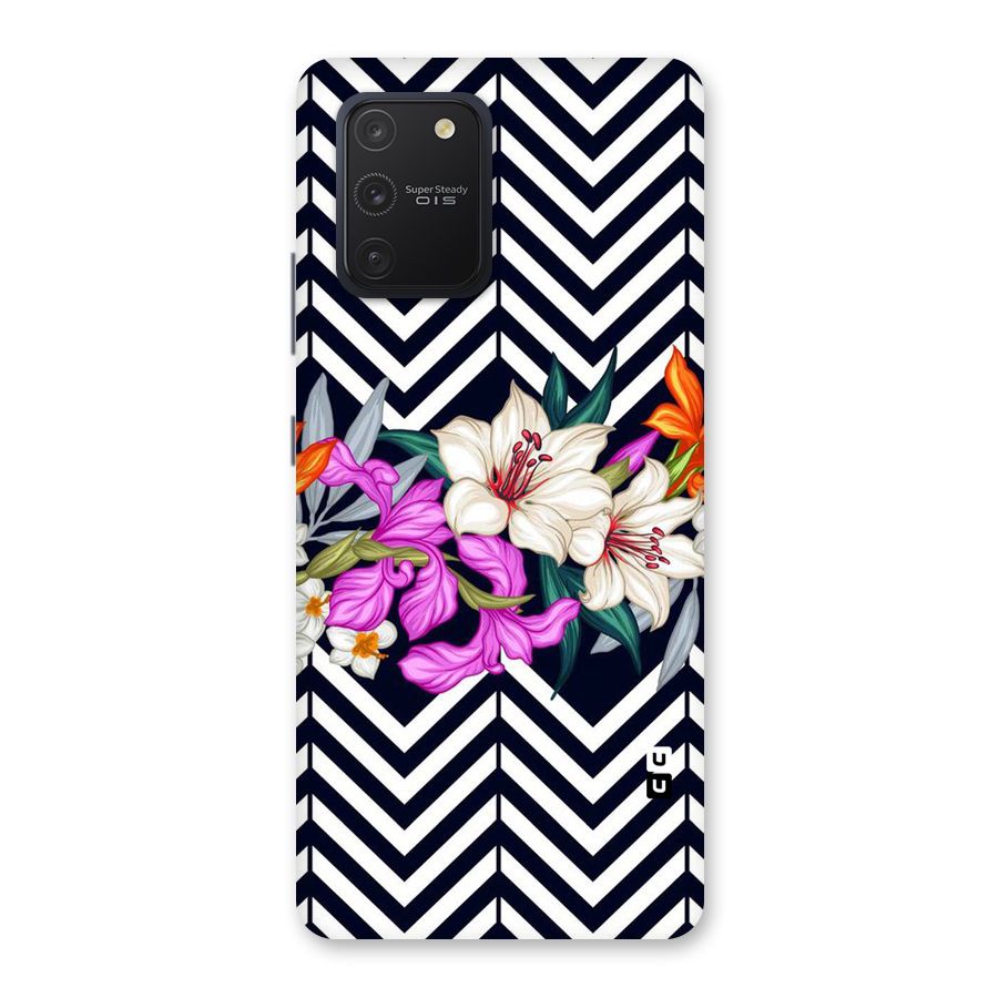 Artsy ZigZag Floral Back Case for Galaxy S10 Lite