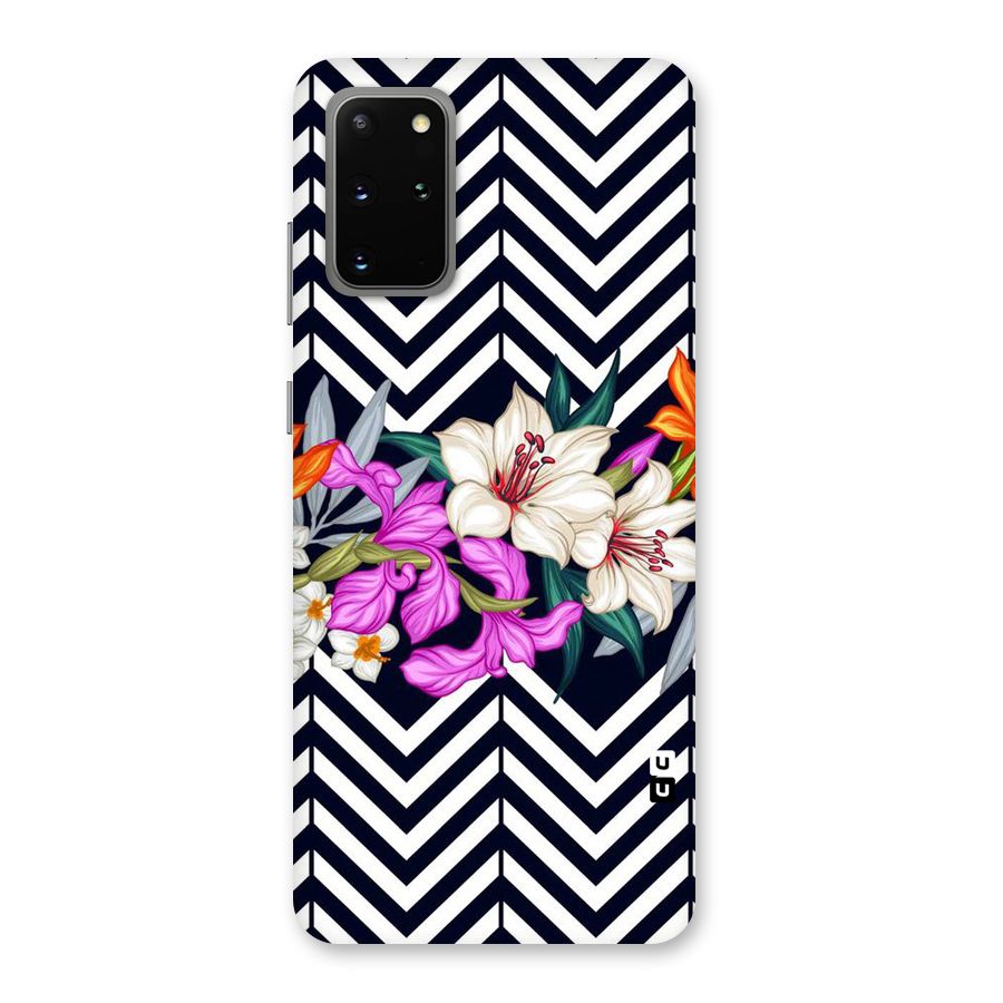 Artsy ZigZag Floral Back Case for Galaxy S20 Plus