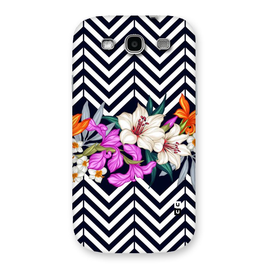 Artsy ZigZag Floral Back Case for Galaxy S3