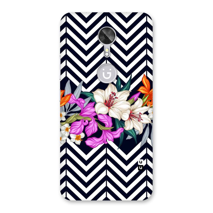 Artsy ZigZag Floral Back Case for Gionee A1