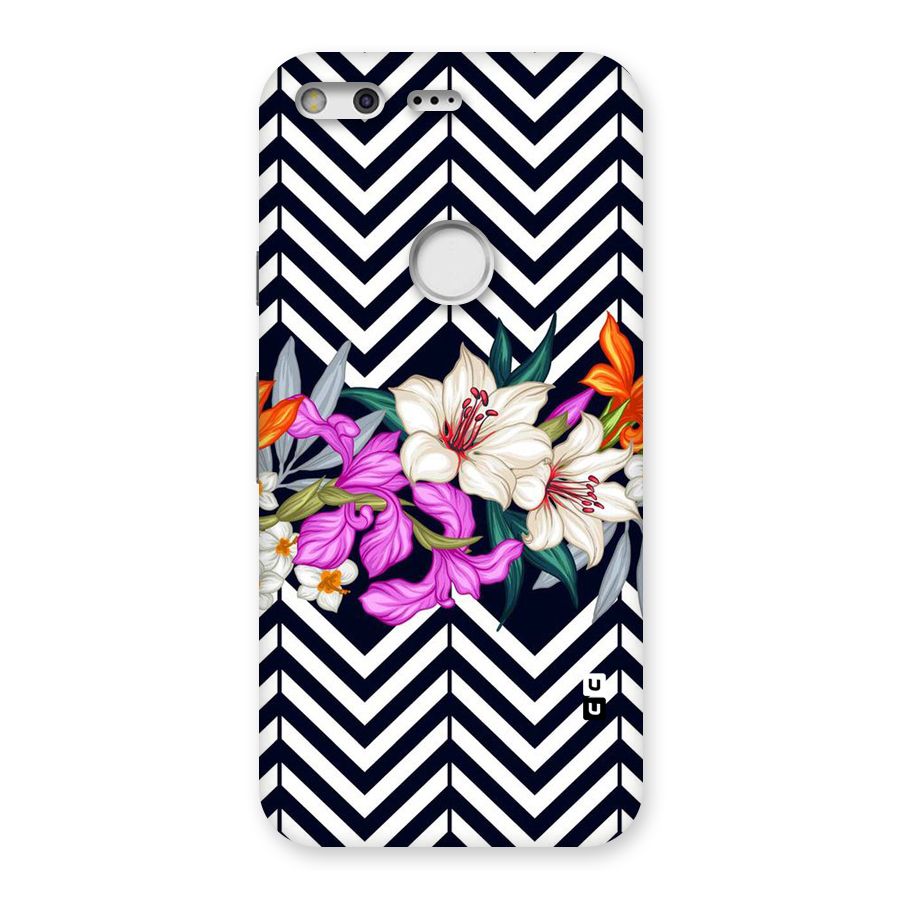 Artsy ZigZag Floral Back Case for Google Pixel