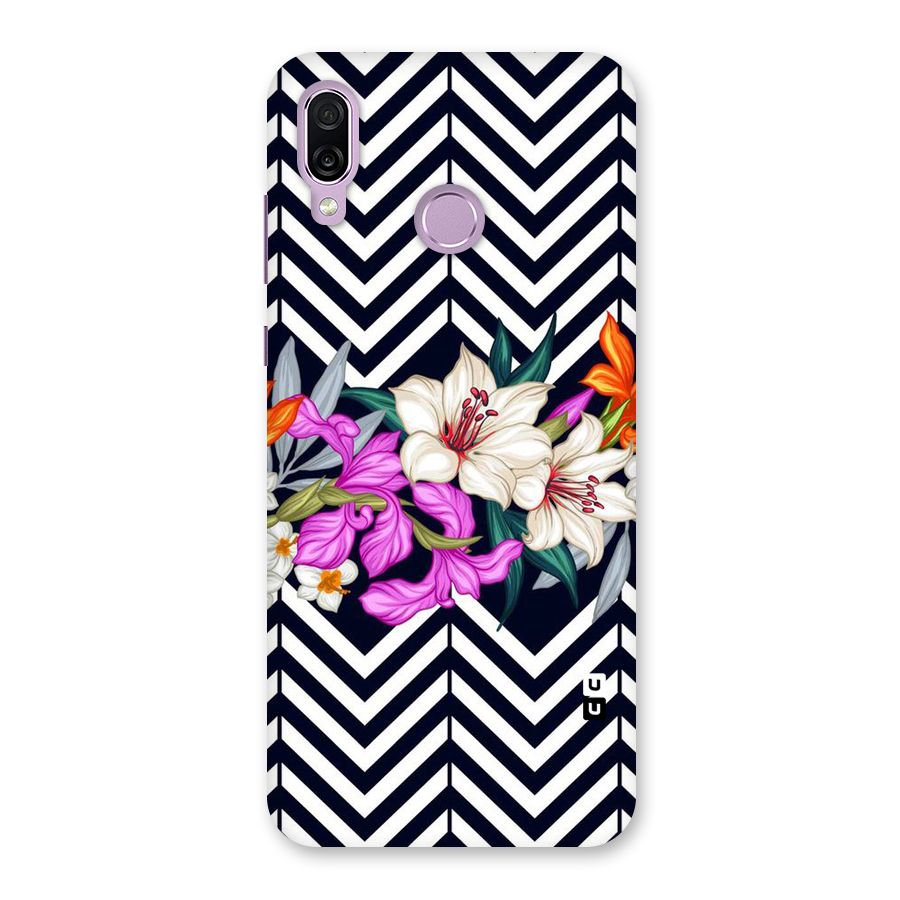 Artsy ZigZag Floral Back Case for Honor Play