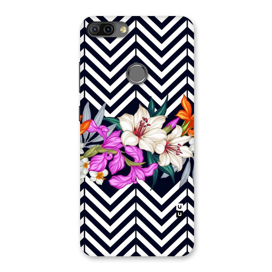 Artsy ZigZag Floral Back Case for Infinix Hot 6 Pro