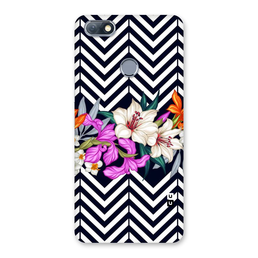 Artsy ZigZag Floral Back Case for Infinix Note 5