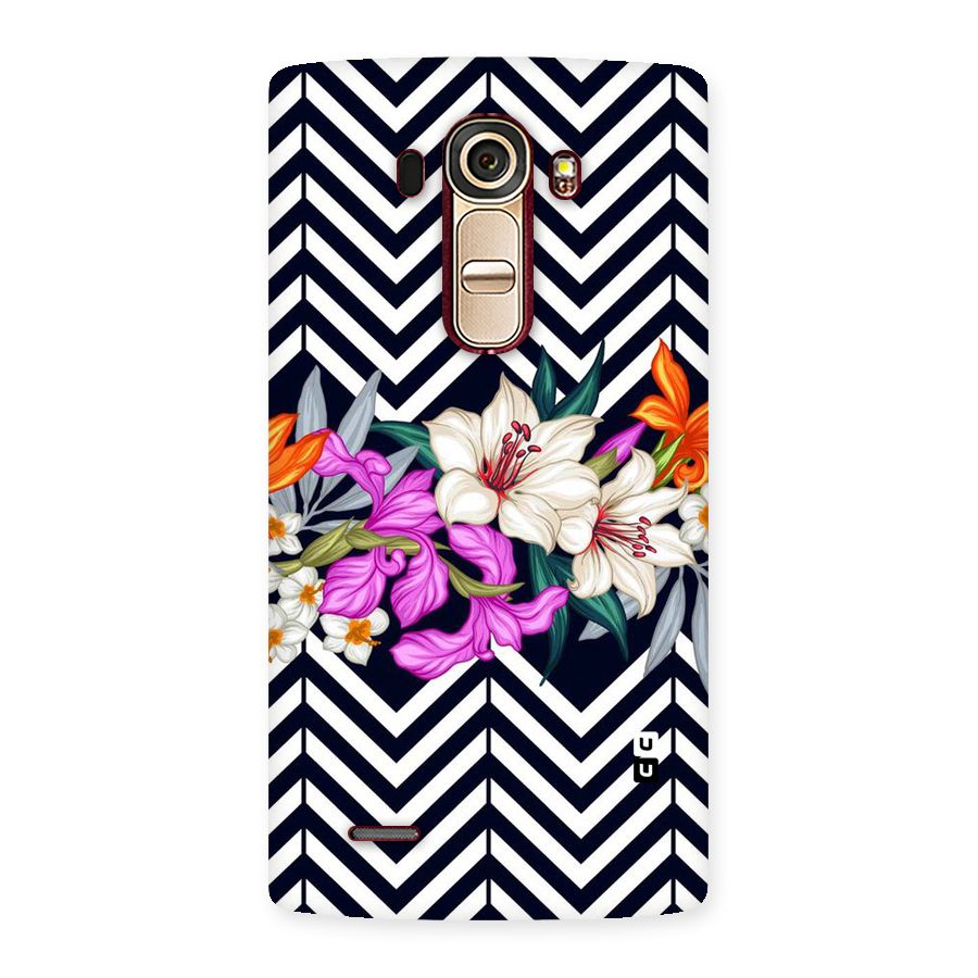 Artsy ZigZag Floral Back Case for LG G4