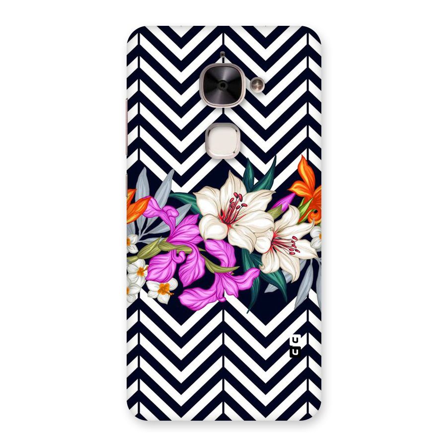 Artsy ZigZag Floral Back Case for Le 2