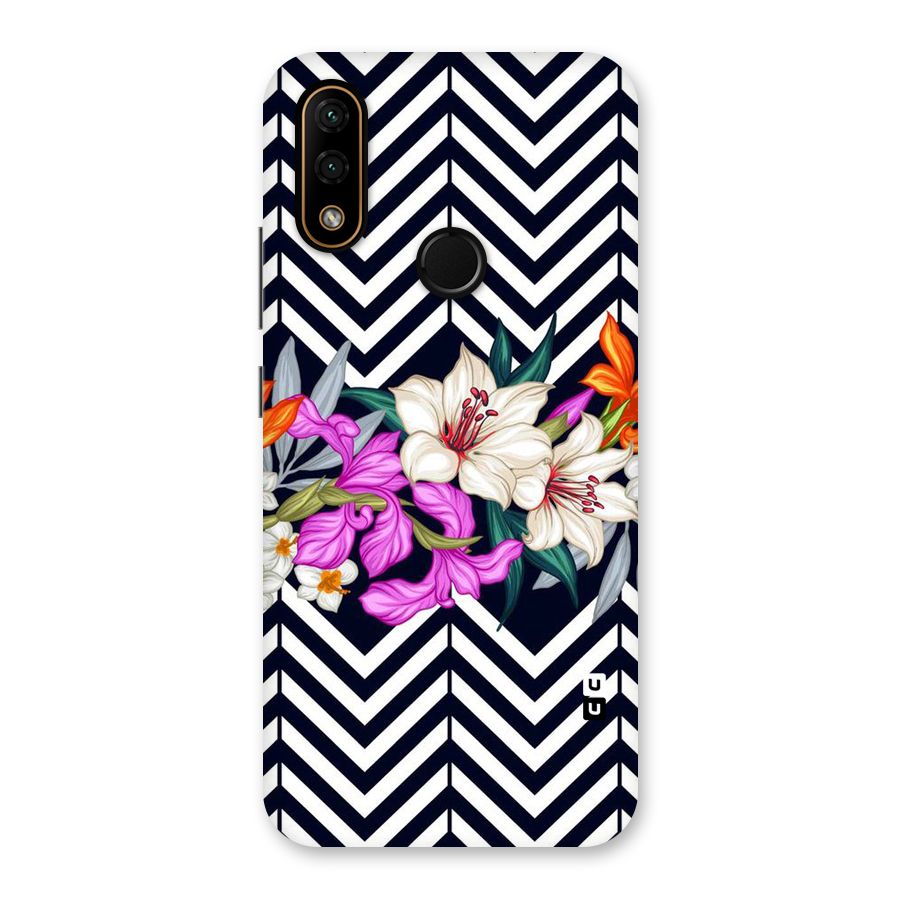 Artsy ZigZag Floral Back Case for Lenovo A6 Note