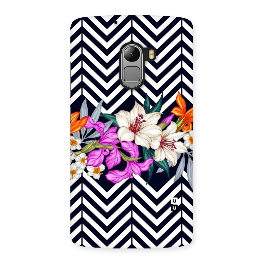 Artsy ZigZag Floral Back Case for Lenovo K4 Note