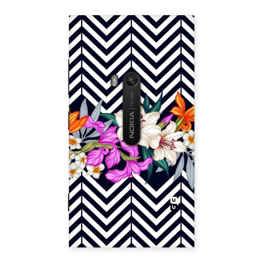 Artsy ZigZag Floral Back Case for Lumia 920