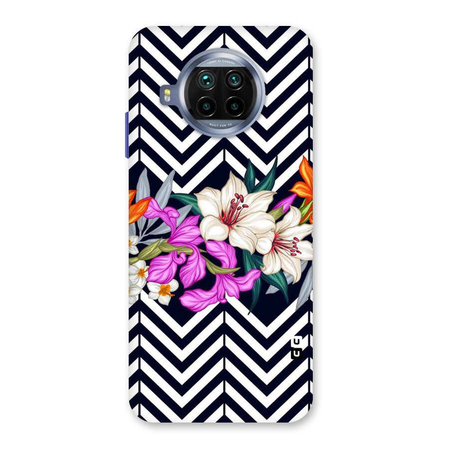 Artsy ZigZag Floral Back Case for Mi 10i
