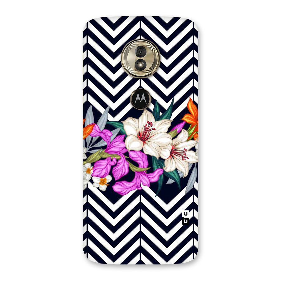 Artsy ZigZag Floral Back Case for Moto G6 Play