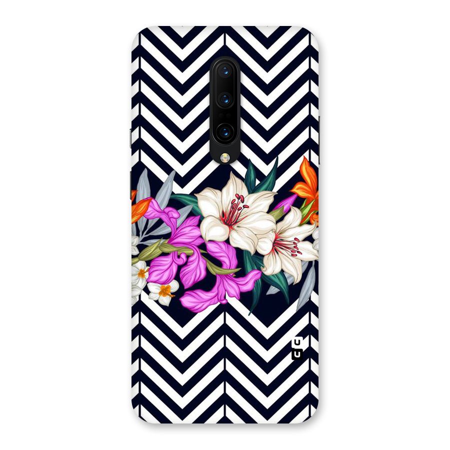 Artsy ZigZag Floral Back Case for OnePlus 7 Pro