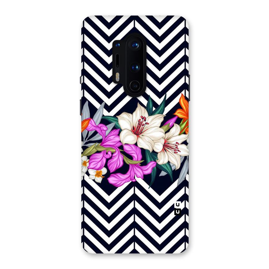 Artsy ZigZag Floral Back Case for OnePlus 8 Pro