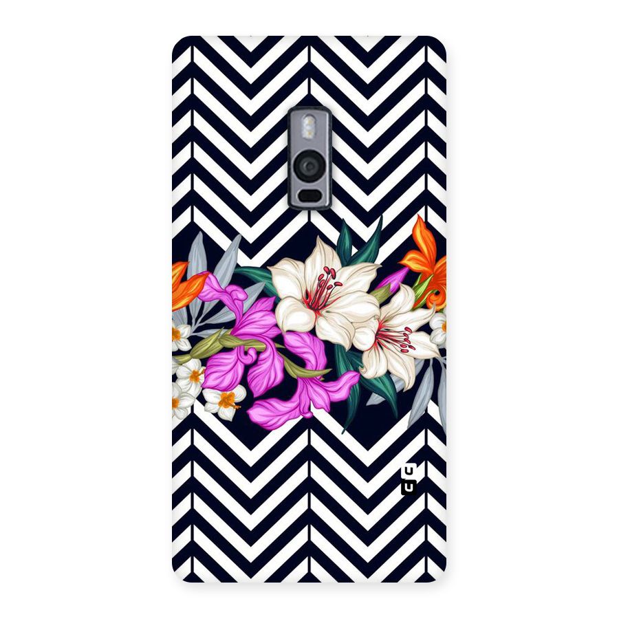 Artsy ZigZag Floral Back Case for OnePlus Two
