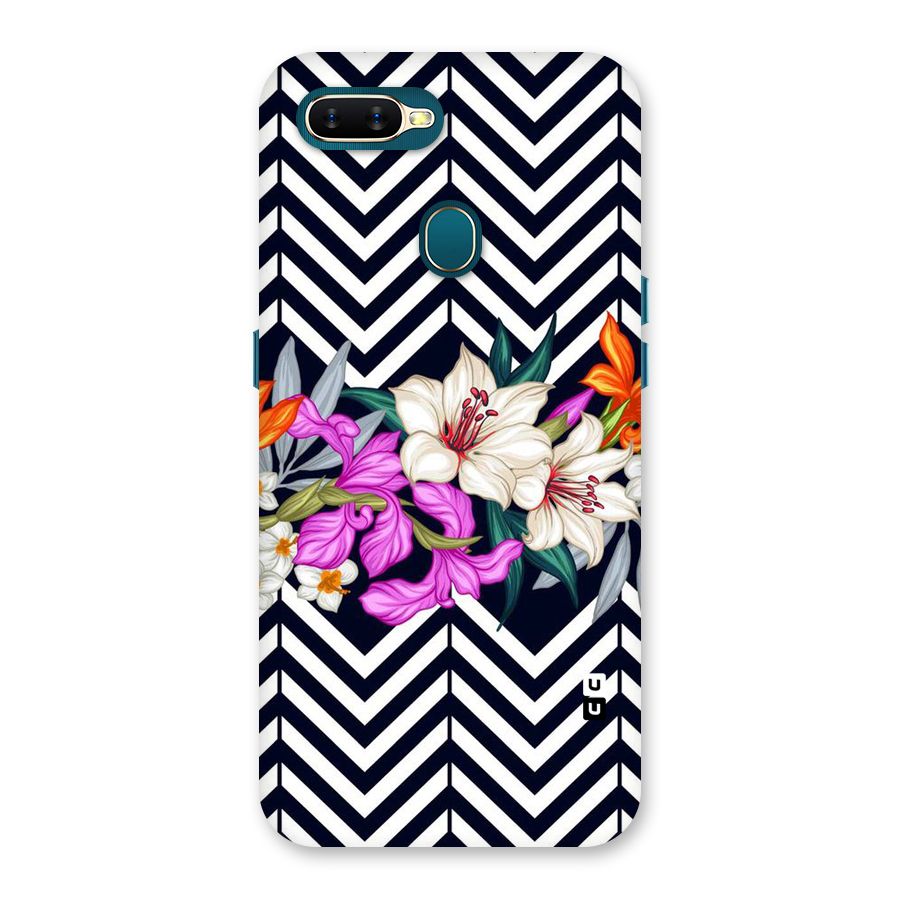 Artsy ZigZag Floral Back Case for Oppo A11k