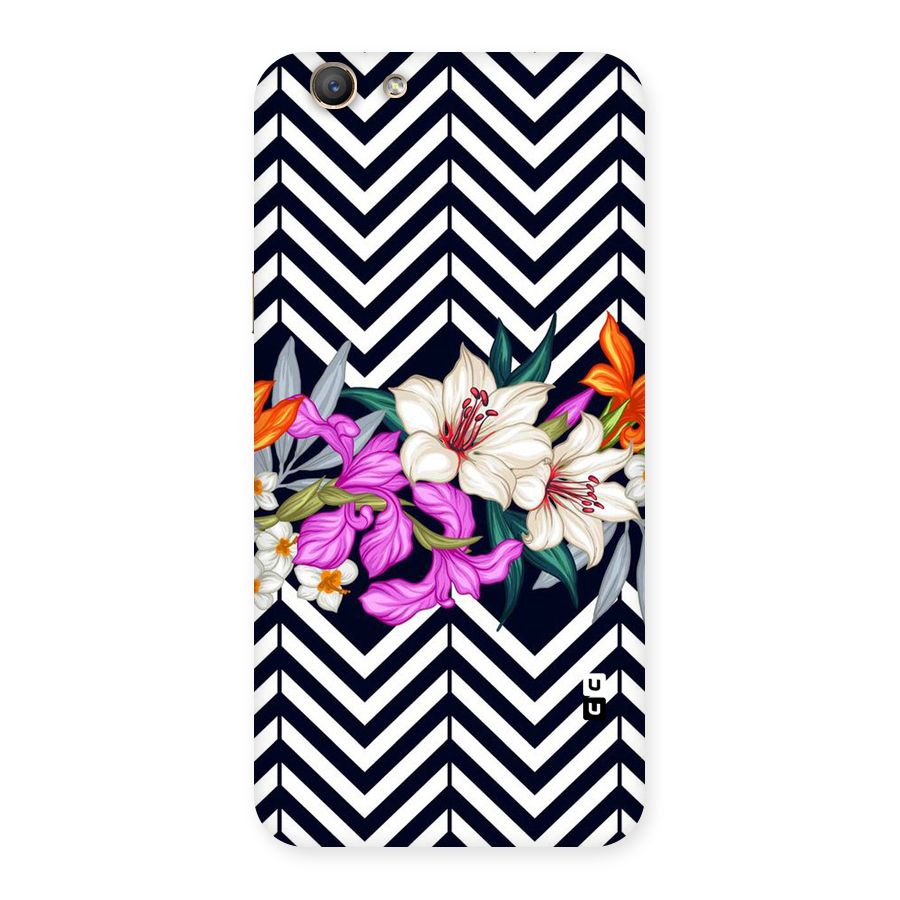Artsy ZigZag Floral Back Case for Oppo A59