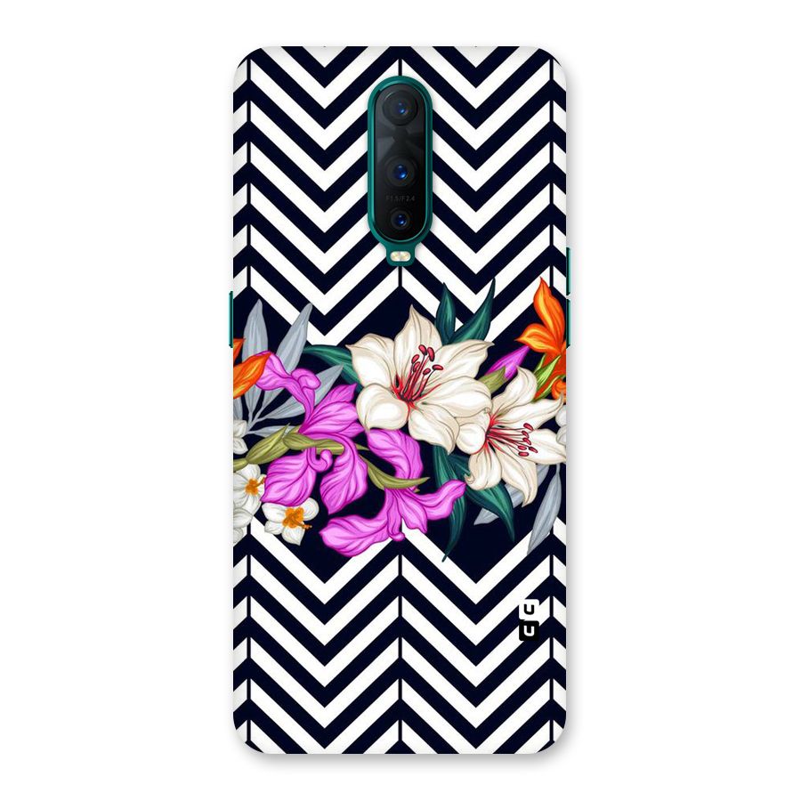 Artsy ZigZag Floral Back Case for Oppo R17 Pro
