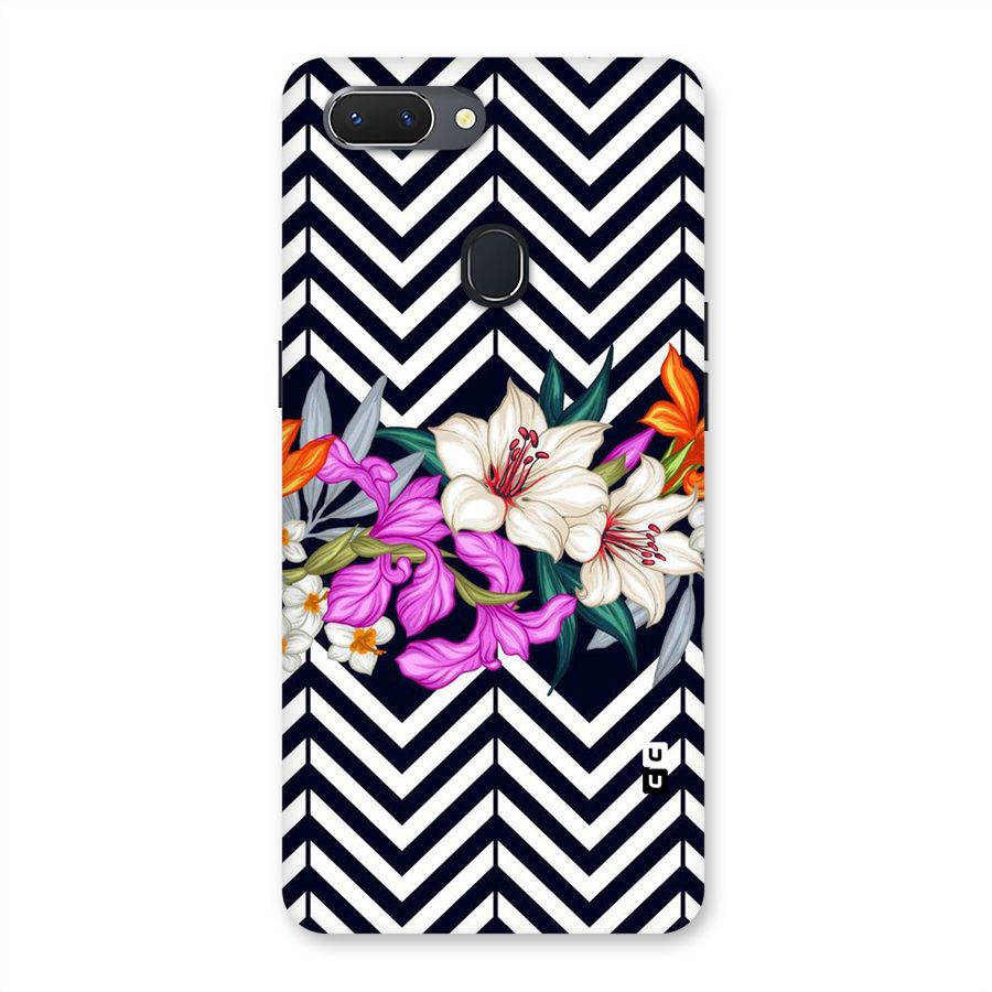 Artsy ZigZag Floral Back Case for Oppo Realme 2