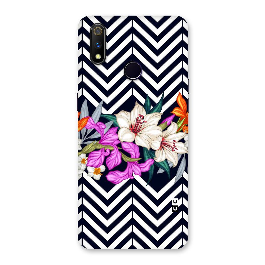 Artsy ZigZag Floral Back Case for Realme 3 Pro