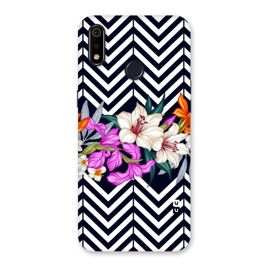 Artsy ZigZag Floral Back Case for Realme 3i