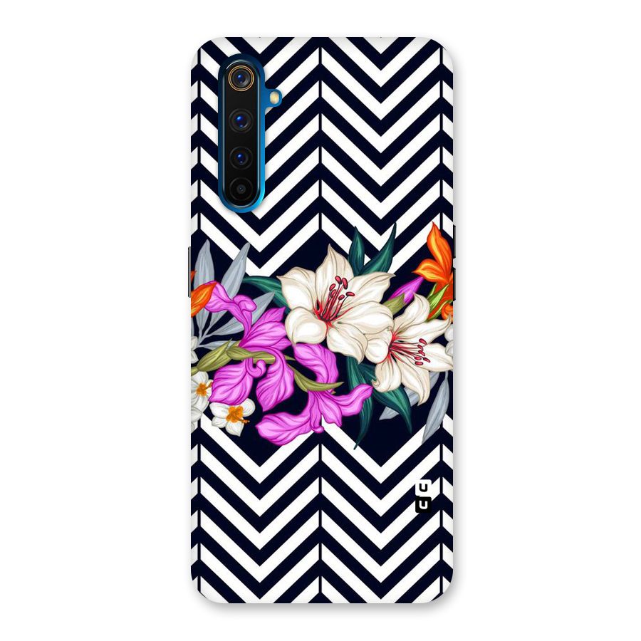 Artsy ZigZag Floral Back Case for Realme 6 Pro