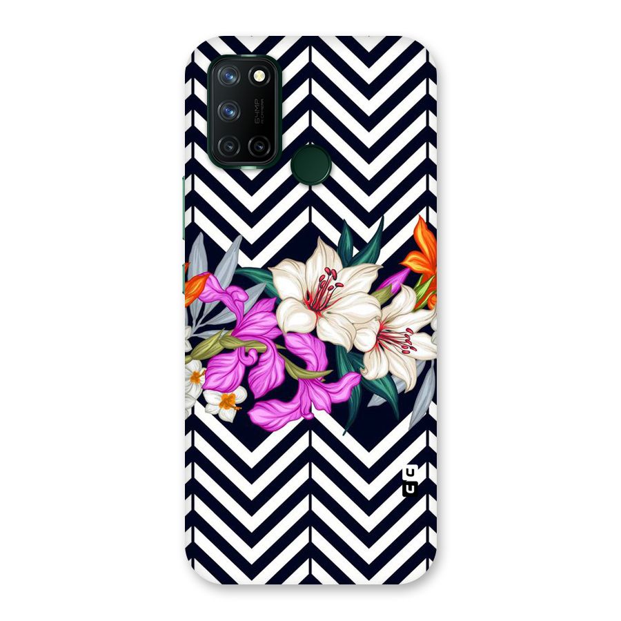 Artsy ZigZag Floral Back Case for Realme 7i