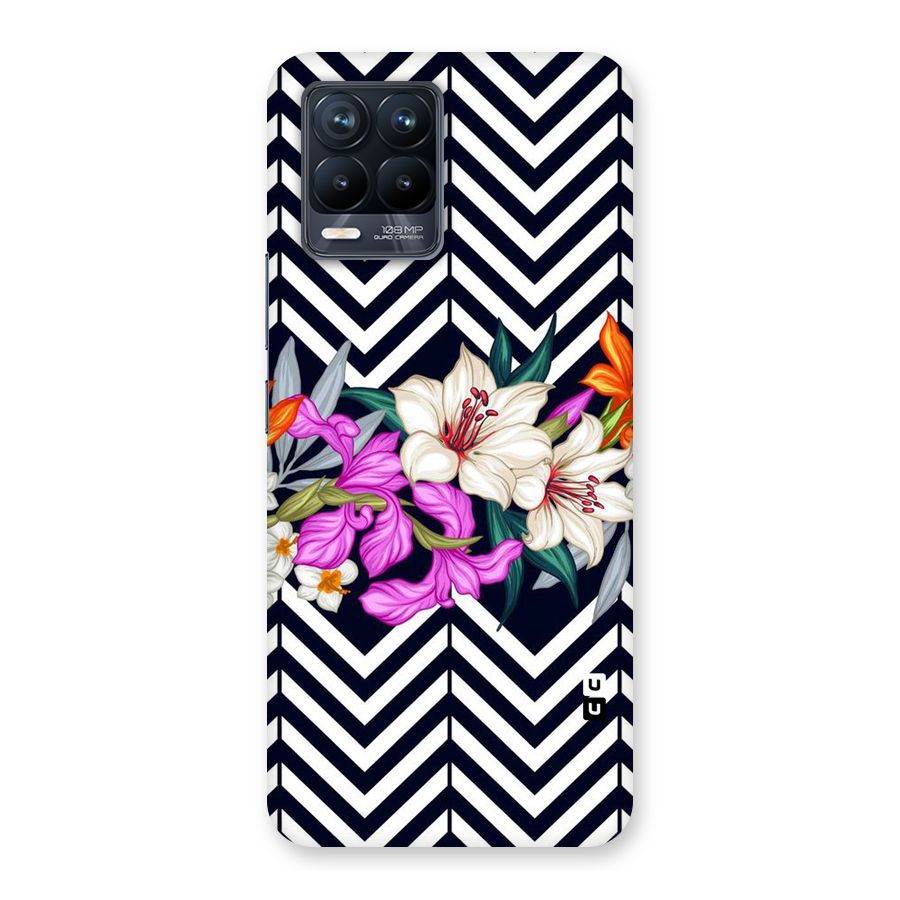 Artsy ZigZag Floral Back Case for Realme 8 Pro
