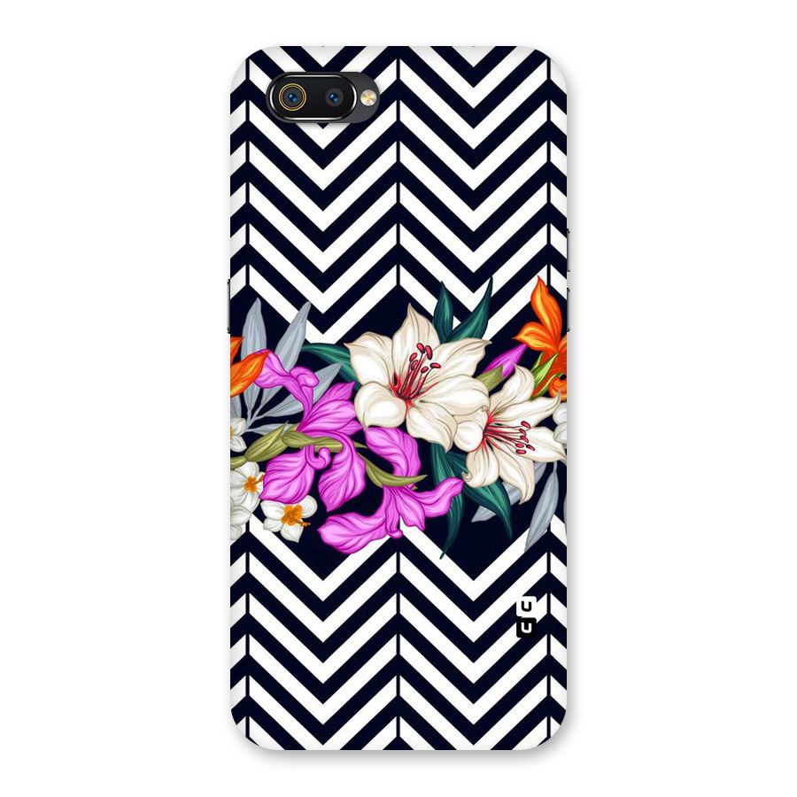 Artsy ZigZag Floral Back Case for Realme C2