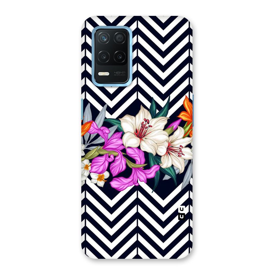 Artsy ZigZag Floral Back Case for Realme Narzo 30 5G