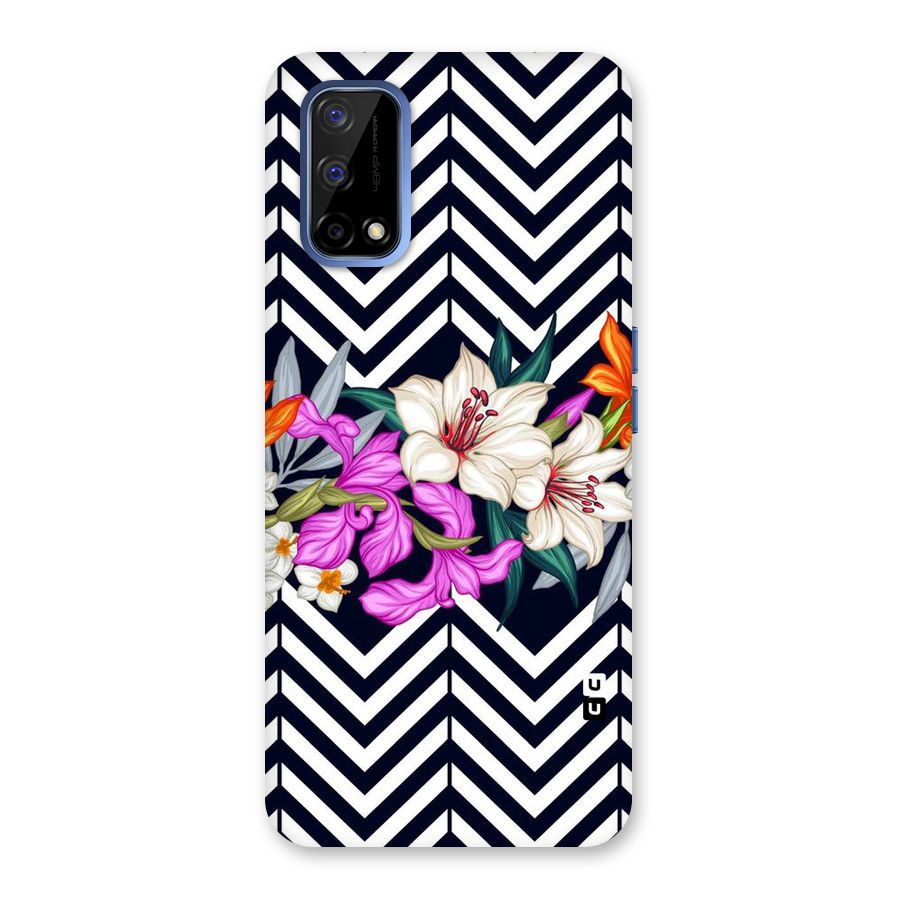 Artsy ZigZag Floral Back Case for Realme Narzo 30 Pro