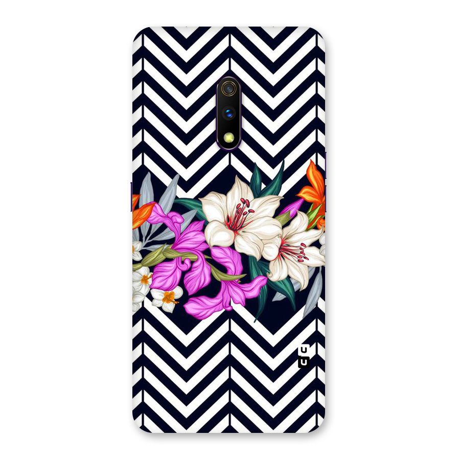 Artsy ZigZag Floral Back Case for Realme X