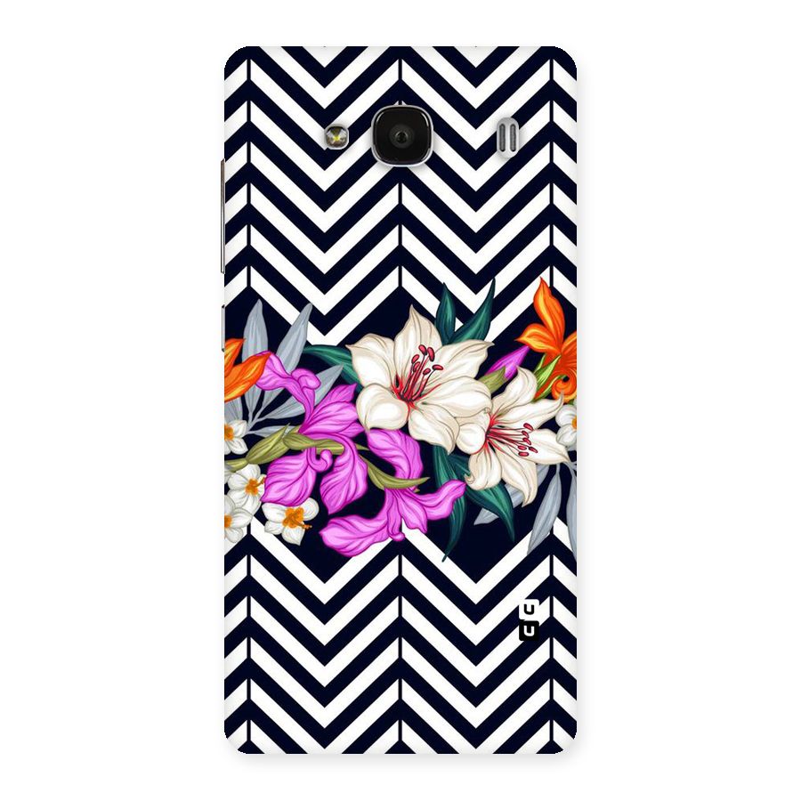Artsy ZigZag Floral Back Case for Redmi 2