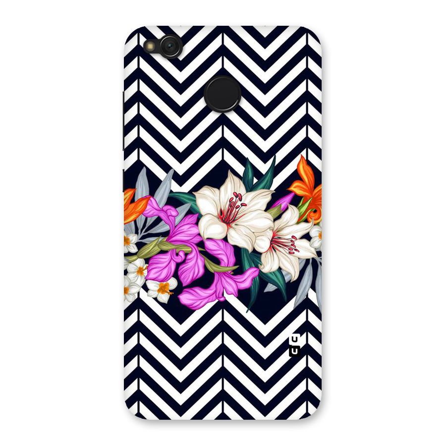 Artsy ZigZag Floral Back Case for Redmi 4