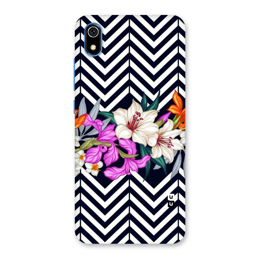 Artsy ZigZag Floral Back Case for Redmi 7A