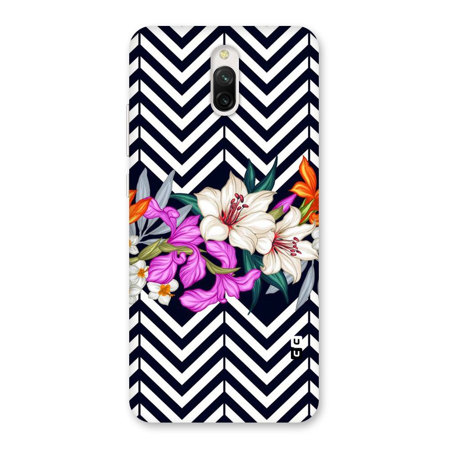 Artsy ZigZag Floral Back Case for Redmi 8A Dual
