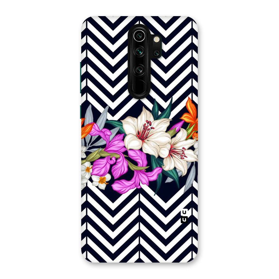 Artsy ZigZag Floral Back Case for Redmi Note 8 Pro