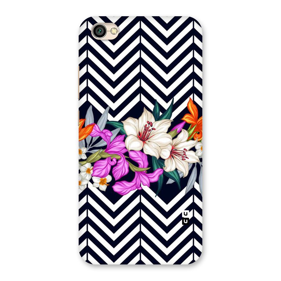 Artsy ZigZag Floral Back Case for Redmi Y1 Lite