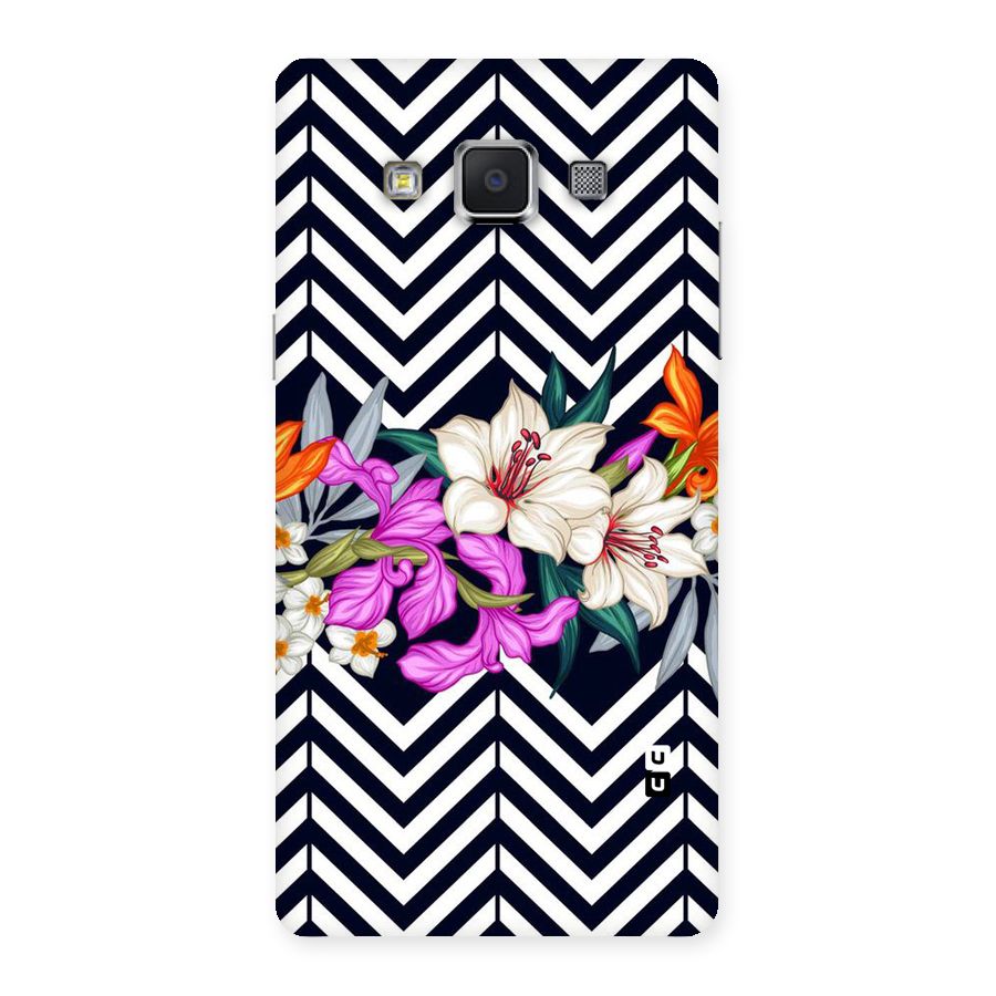 Artsy ZigZag Floral Back Case for Samsung Galaxy A5