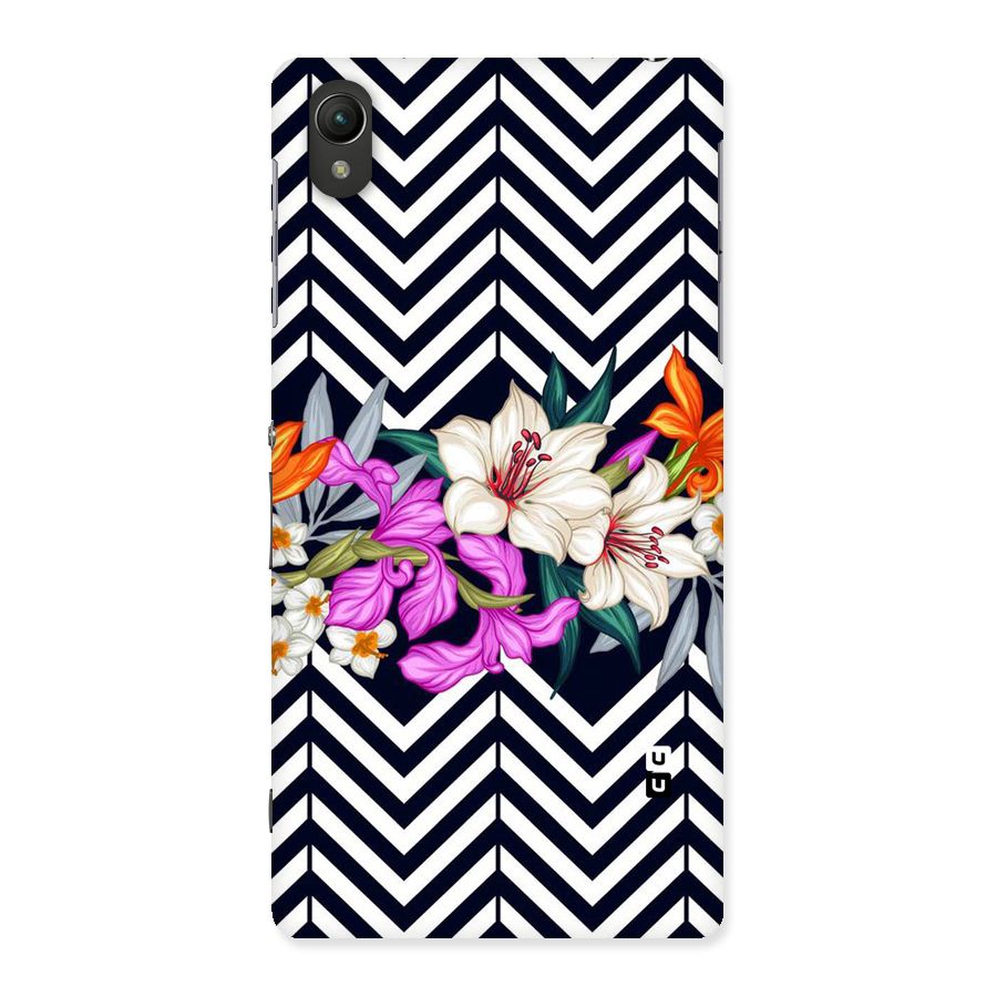 Artsy ZigZag Floral Back Case for Sony Xperia Z2