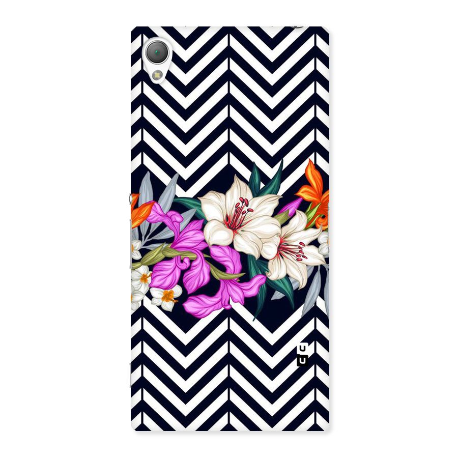 Artsy ZigZag Floral Back Case for Sony Xperia Z3