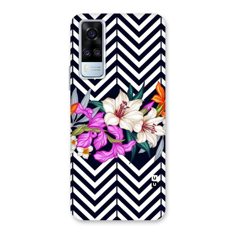 Artsy ZigZag Floral Back Case for Vivo Y31