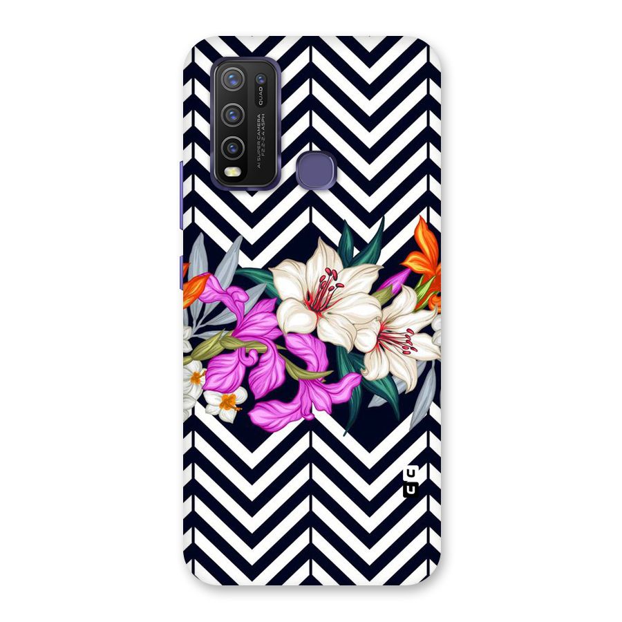 Artsy ZigZag Floral Back Case for Vivo Y50
