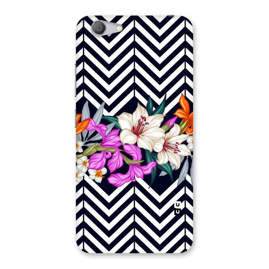 Artsy ZigZag Floral Back Case for Vivo Y53