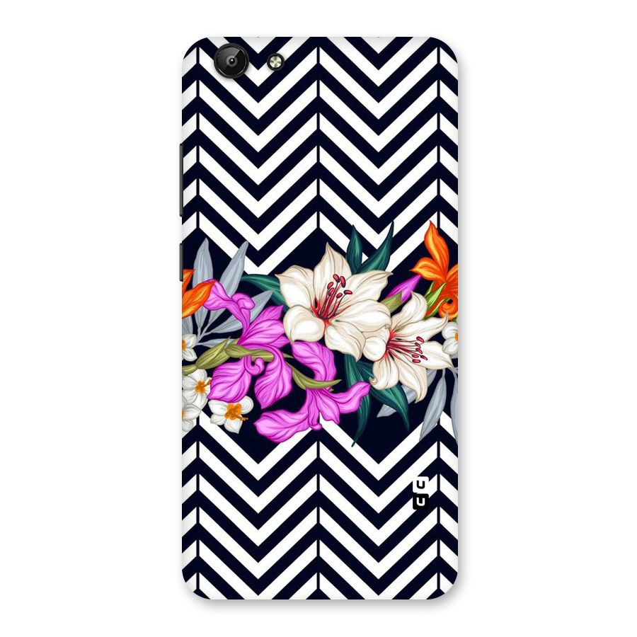 Artsy ZigZag Floral Back Case for Vivo Y69