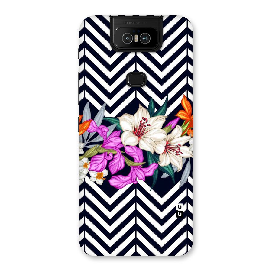 Artsy ZigZag Floral Back Case for Zenfone 6z