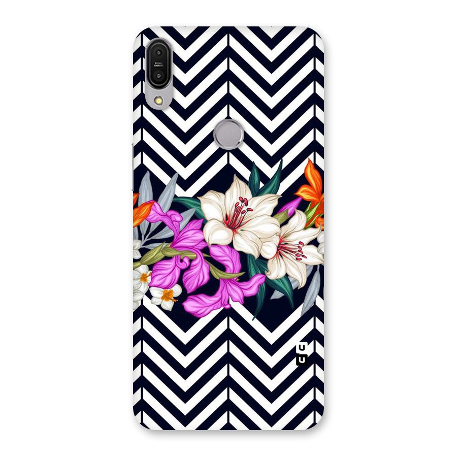 Artsy ZigZag Floral Back Case for Zenfone Max Pro M1