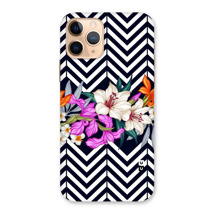 Artsy ZigZag Floral Back Case for iPhone 11 Pro