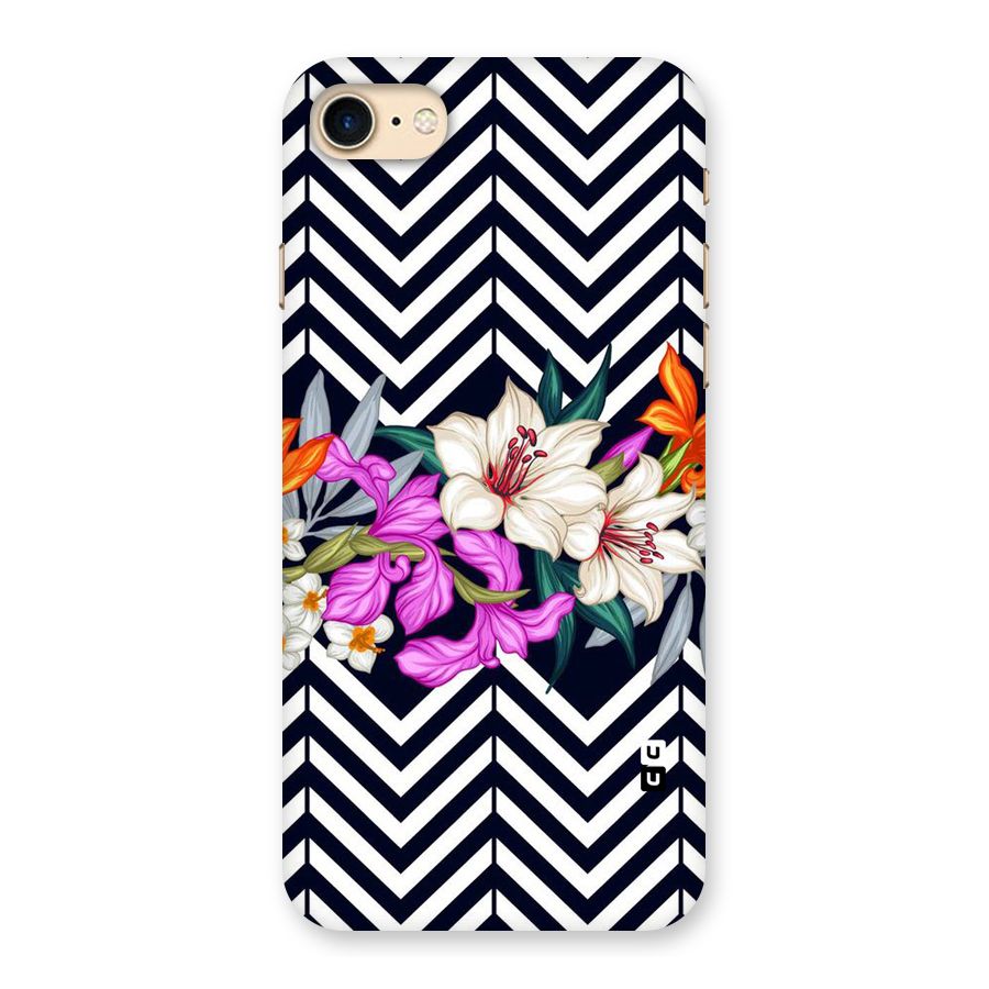 Artsy ZigZag Floral Back Case for iPhone 7