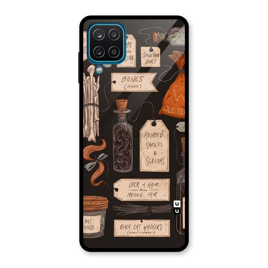 Asorted Shreks Glass Back Case for Galaxy A12